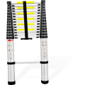 Aluminum Material and Single Straight Ladders Structure telescopic ladder 4.4m